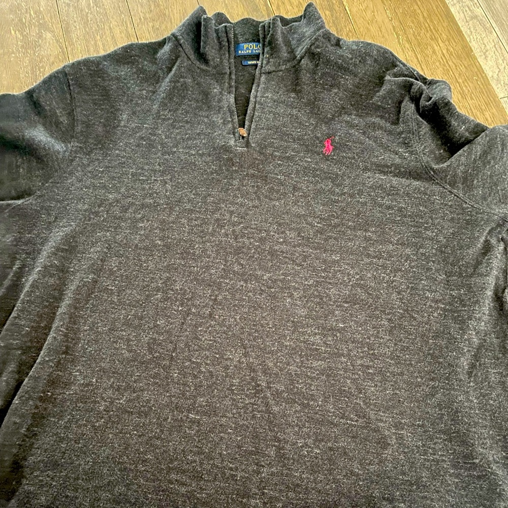 Ralph Lauren polo Luxury Jersey Quarter-Zip Pullover